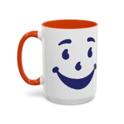 Kool-Aid Man Face - Color Accent Mug – Retro - Oh Yeah - Image 40