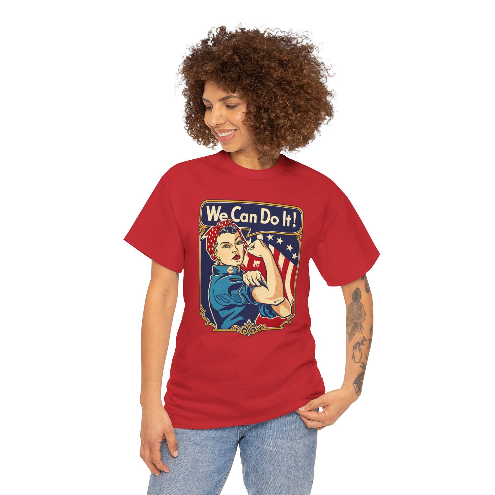 We Can Do It! - Unisex T-Shirt – Classic Strength, Timeless Style - Image 5