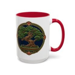 Bonsai Tree Accent Mug – Japanese Bonsai, Nature - Plant Lover - Image 43
