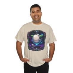 Floating Away - Unisex T-Shirt – Cute Baby Alien Hover Pod - Funny Sci-Fi Shirt - Image 5
