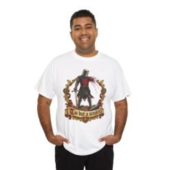 'Tis But A Scratch - Unisex T-Shirt – Funny Monty Python and the Holy Grail - Black Knight - Image 3