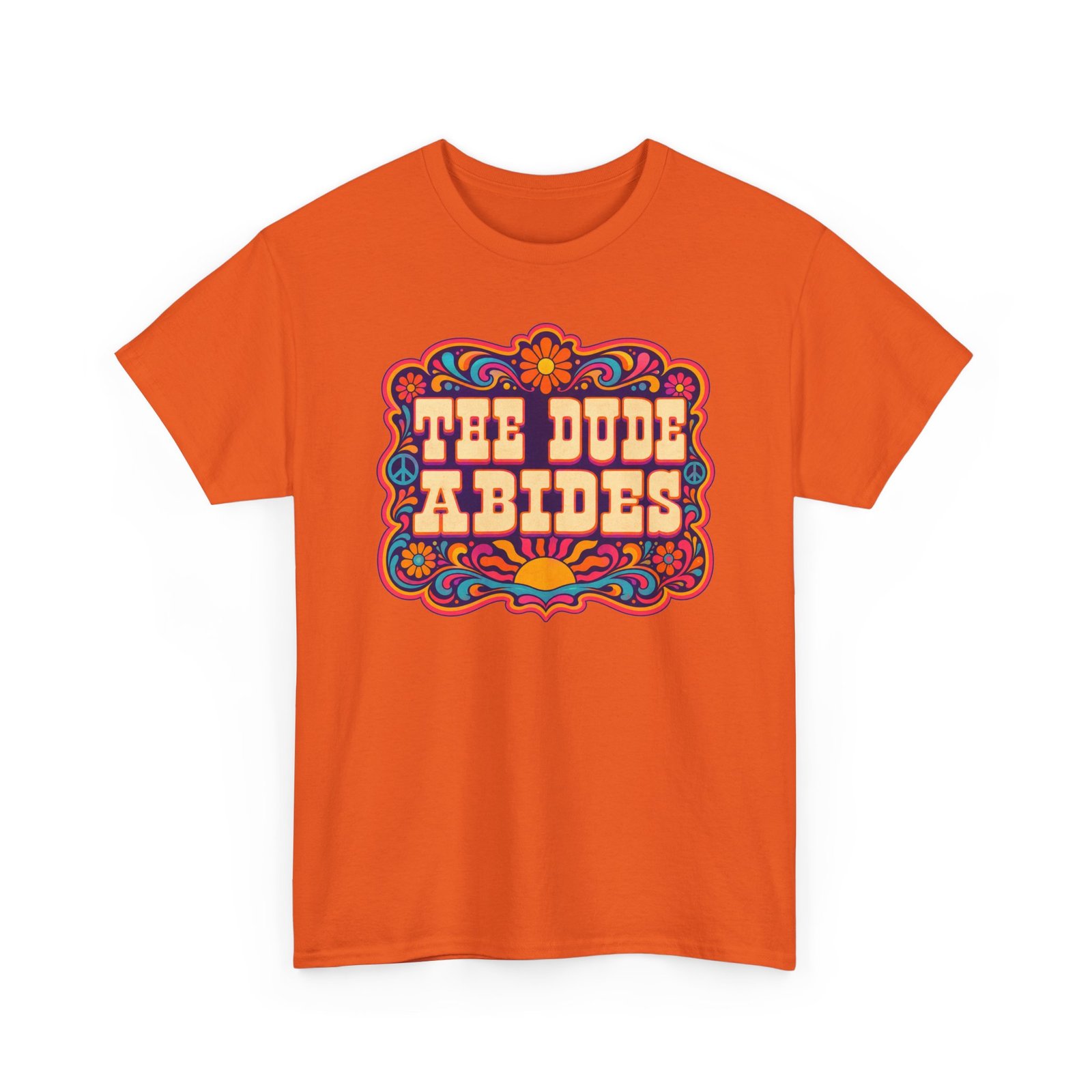 The Dude Abides - Unisex T-Shirt – Funny Big Lebowski Movie Quote - Bowling Tee - Image 21