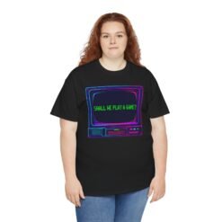 Shall We Play a Game? - Unisex T-Shirt – WarGames - Retro 80s Computer Movie - Image 9