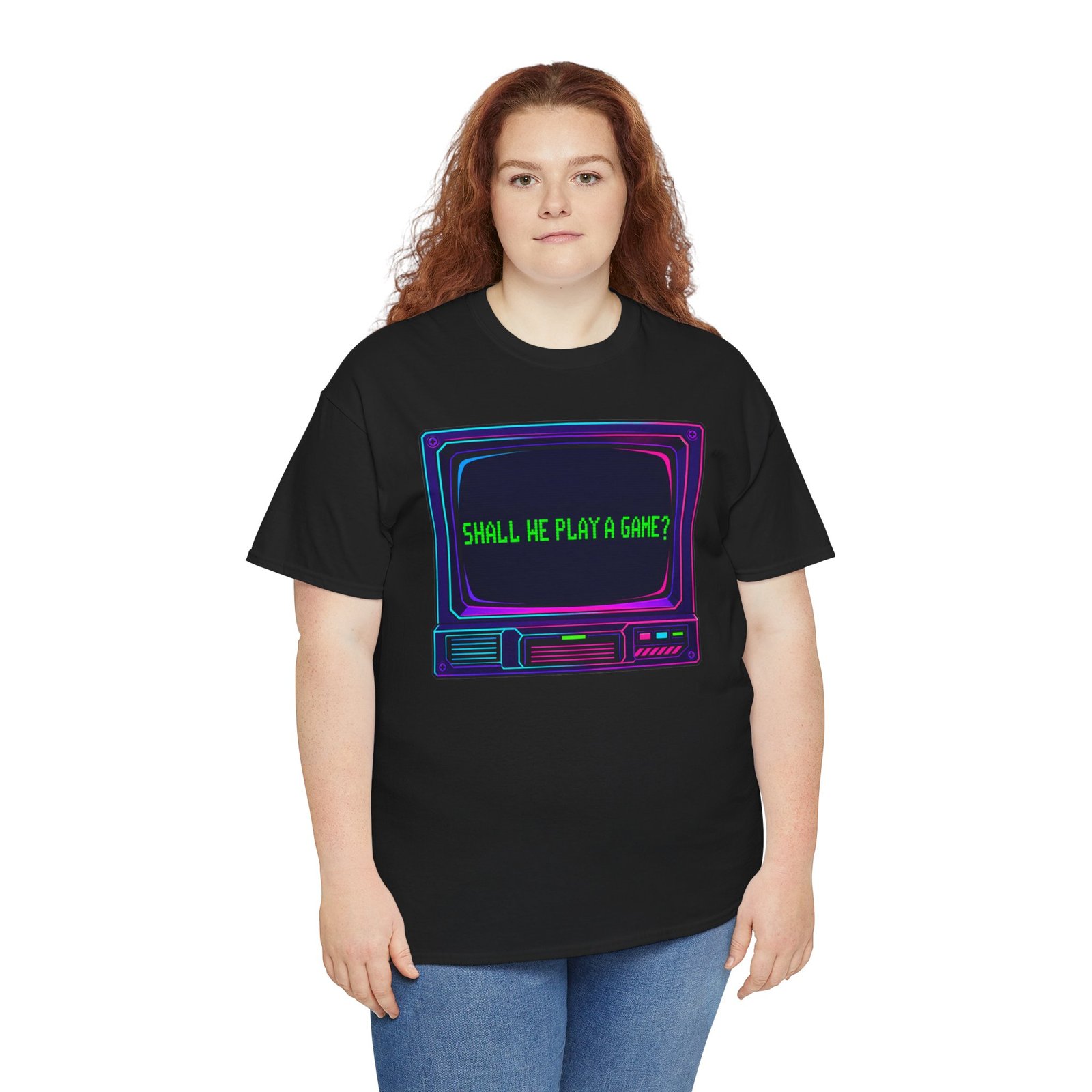 Shall We Play a Game? - Unisex T-Shirt – WarGames - Retro 80s Computer Movie - Image 9