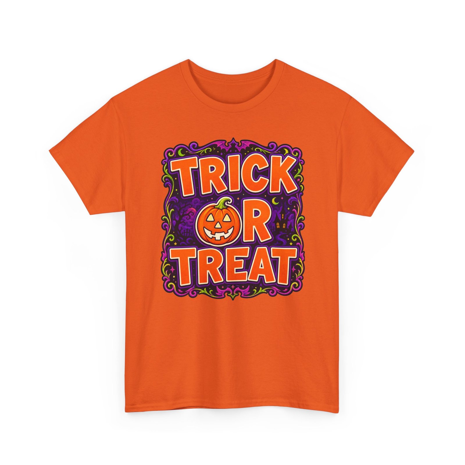 Trick or Treat - Unisex T-Shirt – Classic Halloween - Spooky Season - Image 20