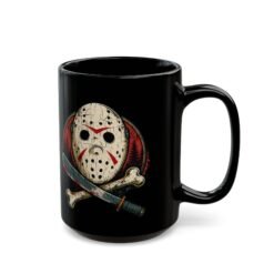 Camp Slasher - Black Mug – Jason Voorhees - Friday the 13th - Horror - Image 6
