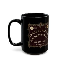 Ouija Board - Black Mug – Sip with a Spirit of Mystery - Image 6