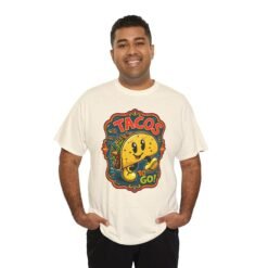 Tacos To Go - Unisex T-Shirt – Cute Kawaii Running Taco - Funny Foodie Tee - Image 10