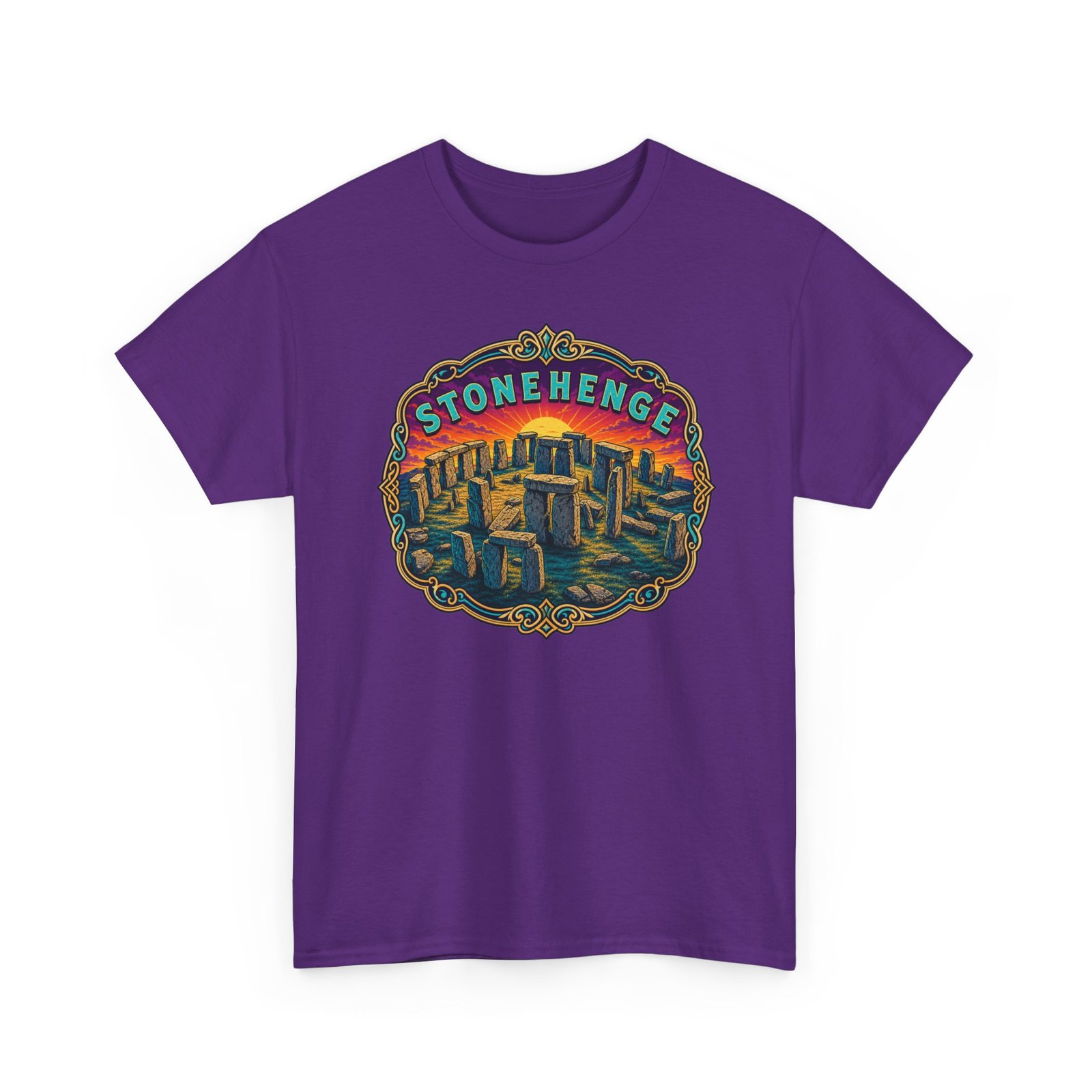 Stonehenge - Unisex T-Shirt – Ancient Monument, Archaeology - History Lover - Image 24