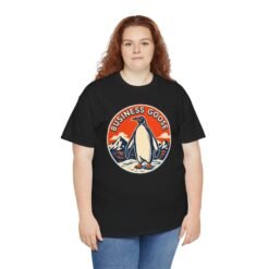 Business Goose - Unisex T-Shirt – Funny Penguin Office - Corporate Humor - Image 9