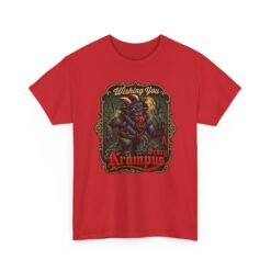 Wishing You a Scary Krampus - Unisex T-Shirt – Dark Christmas Horror