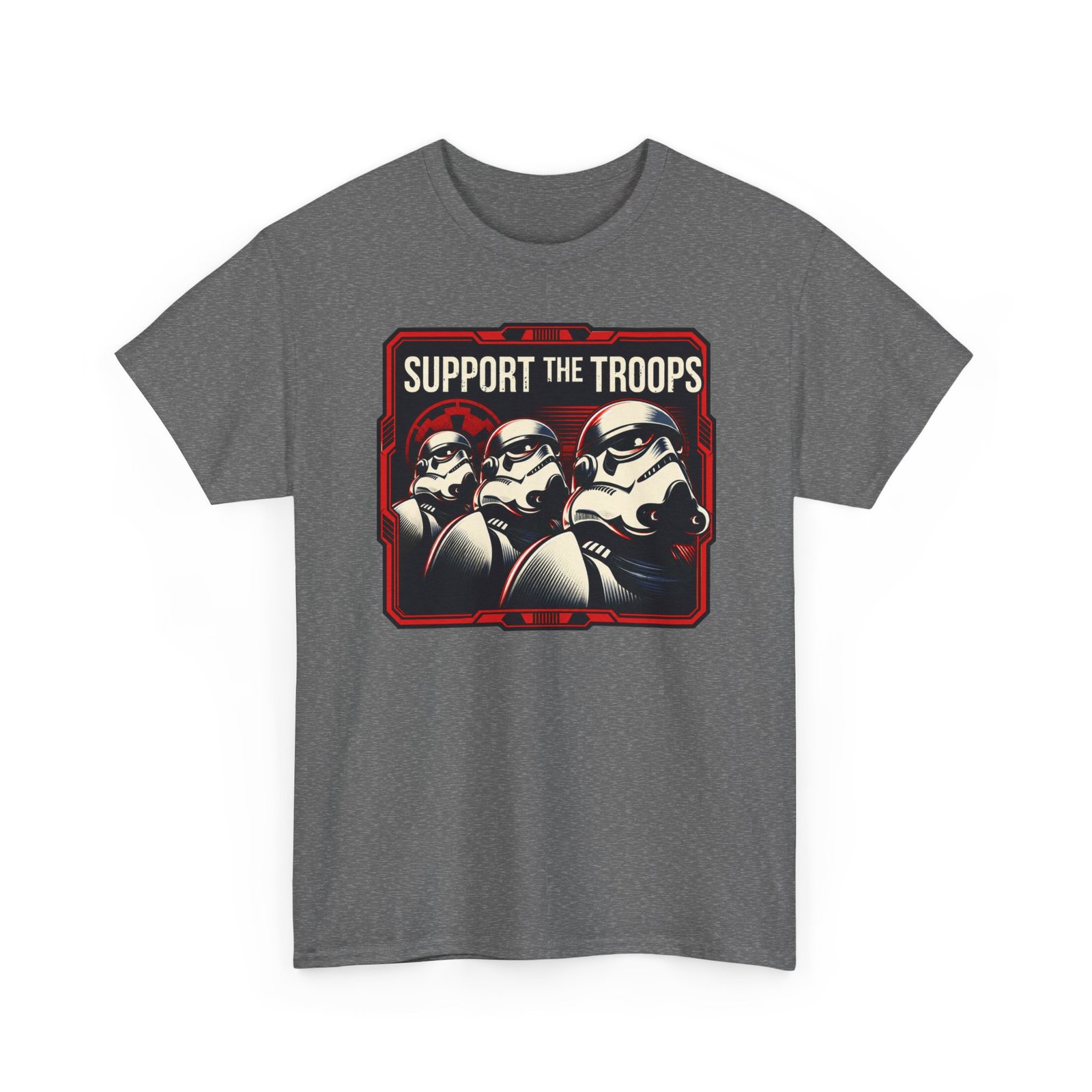 Support the Troops - Unisex T-Shirt – Funny Space Trooper - Sci-Fi Humor - Image 16