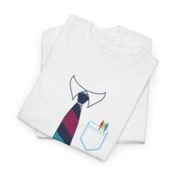 Poindexter Nerd - Unisex T-Shirt – Funny Easy Geek Halloween Costume - Image 3