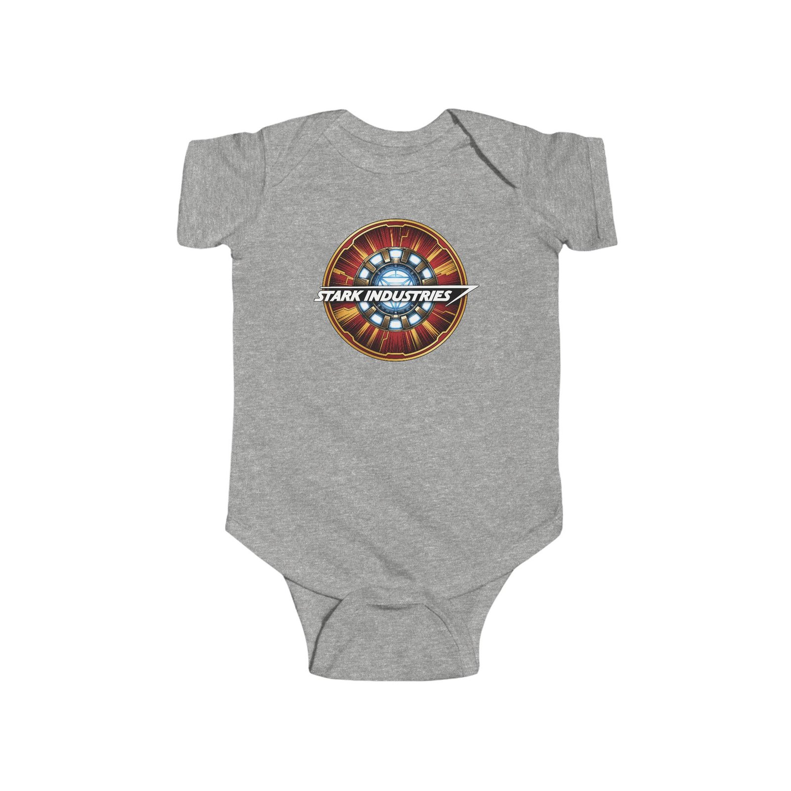 Stark Industries - Baby Bodysuit – Powered by Cuteness and Genius - Image 7