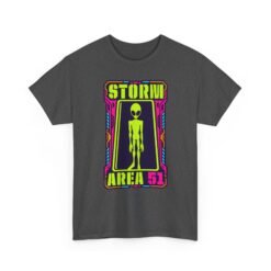 Storm Area 51 - Unisex T-Shirt – Alien UFO Meme - Conspiracy Humor - Image 23