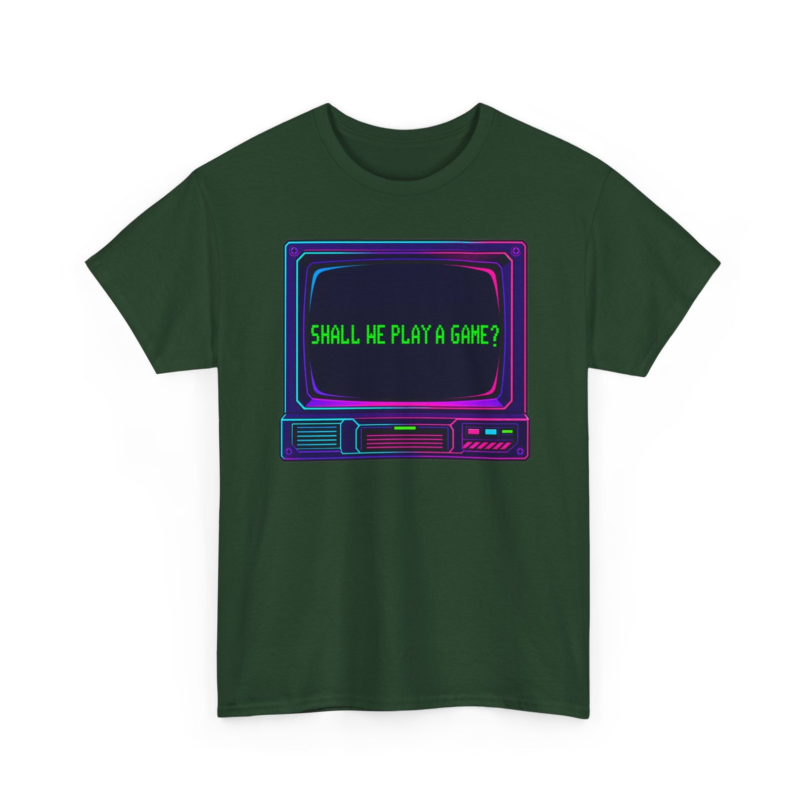 Shall We Play a Game? - Unisex T-Shirt – WarGames - Retro 80s Computer Movie - Image 21