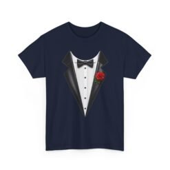 Tuxedo - Unisex T-Shirt – Funny Fake Tuxedo Costume - Formal Party Tee - Image 19