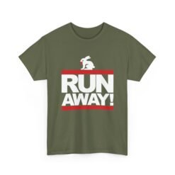 Run Away Rabbit - Unisex T-Shirt – Monty Python - Killer Rabbit - Retro Hip-Hop Style - Image 7