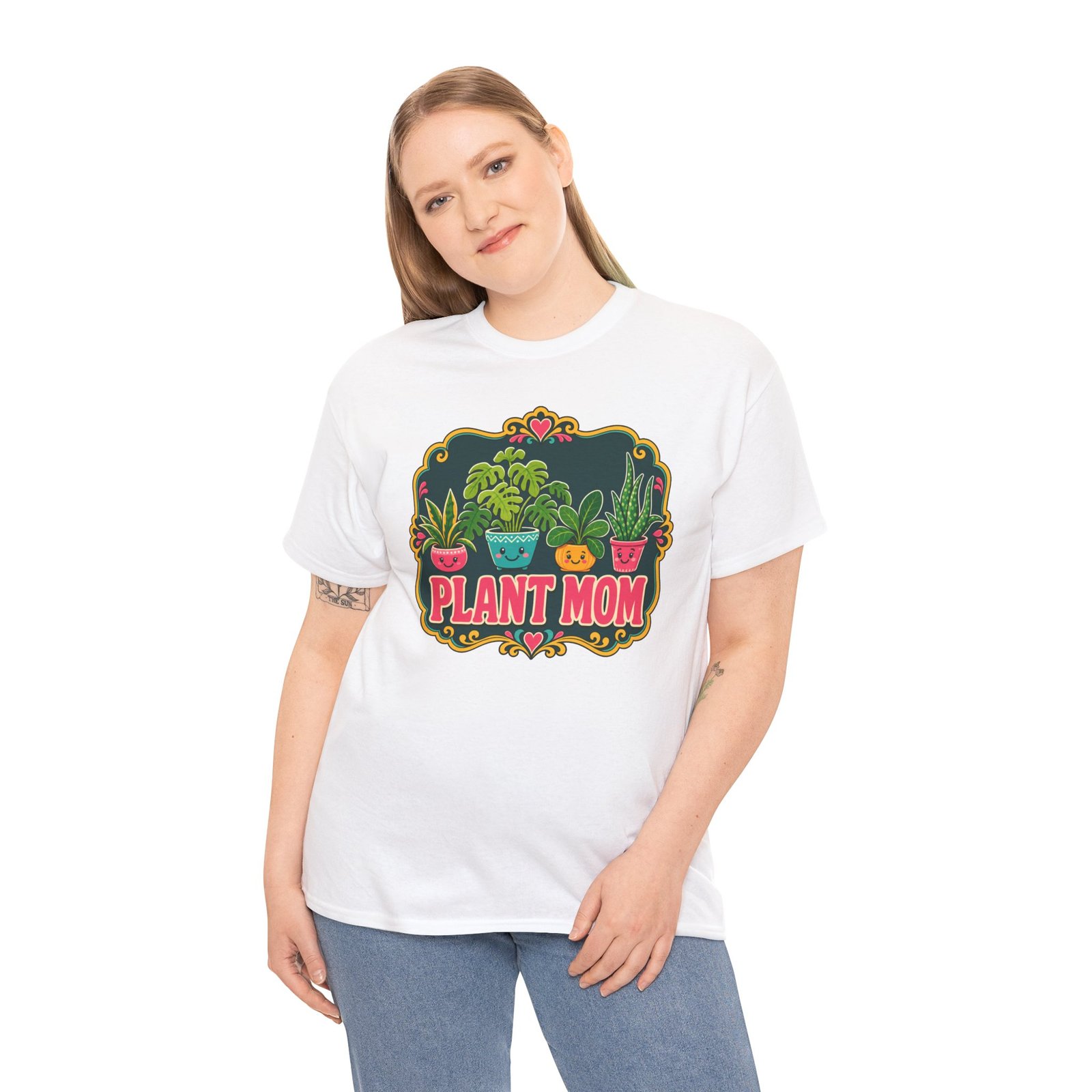 Plant Mom - Unisex T-Shirt – Cute Houseplant - Gardening - Image 7