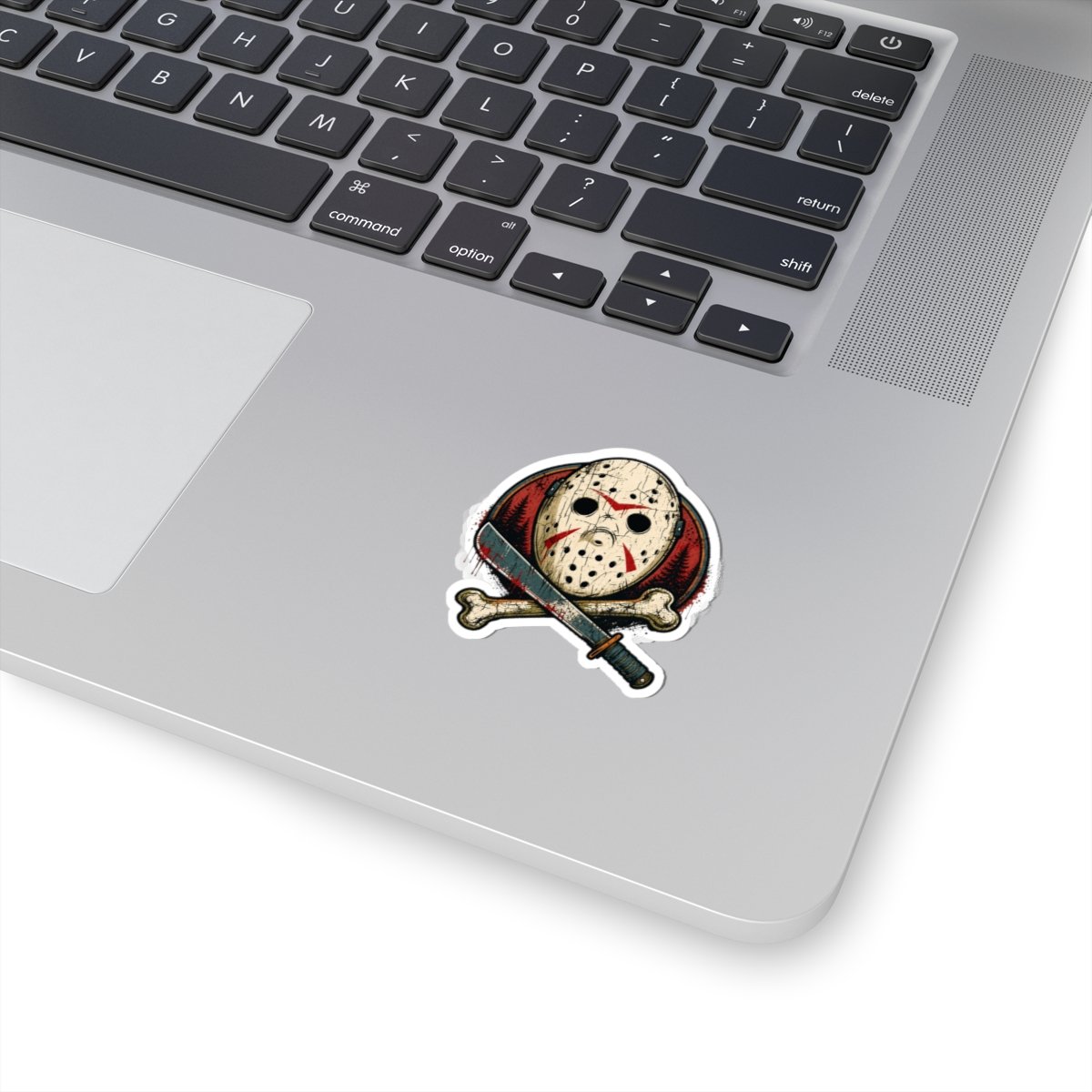 Camp Slasher - Indoor Sticker – Jason Voorhees - Friday the 13th - Horror Jolly Roger Decal - Image 8