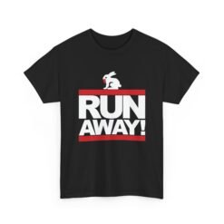 Run Away Rabbit - Unisex T-Shirt – Monty Python - Killer Rabbit - Retro Hip-Hop Style
