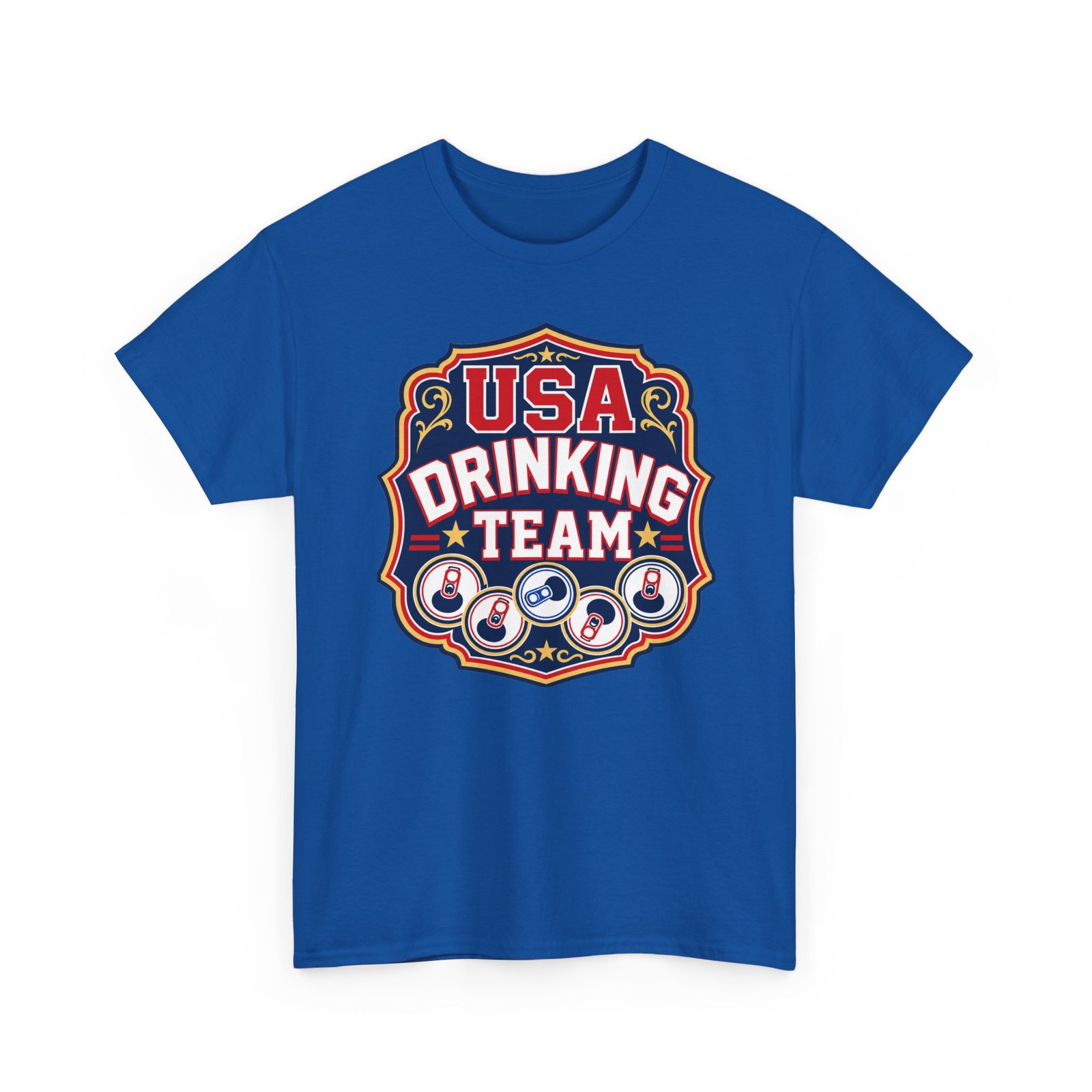 USA Drinking Team - Unisex T-Shirt – Funny Patriotic - Beer Drinking - Image 28
