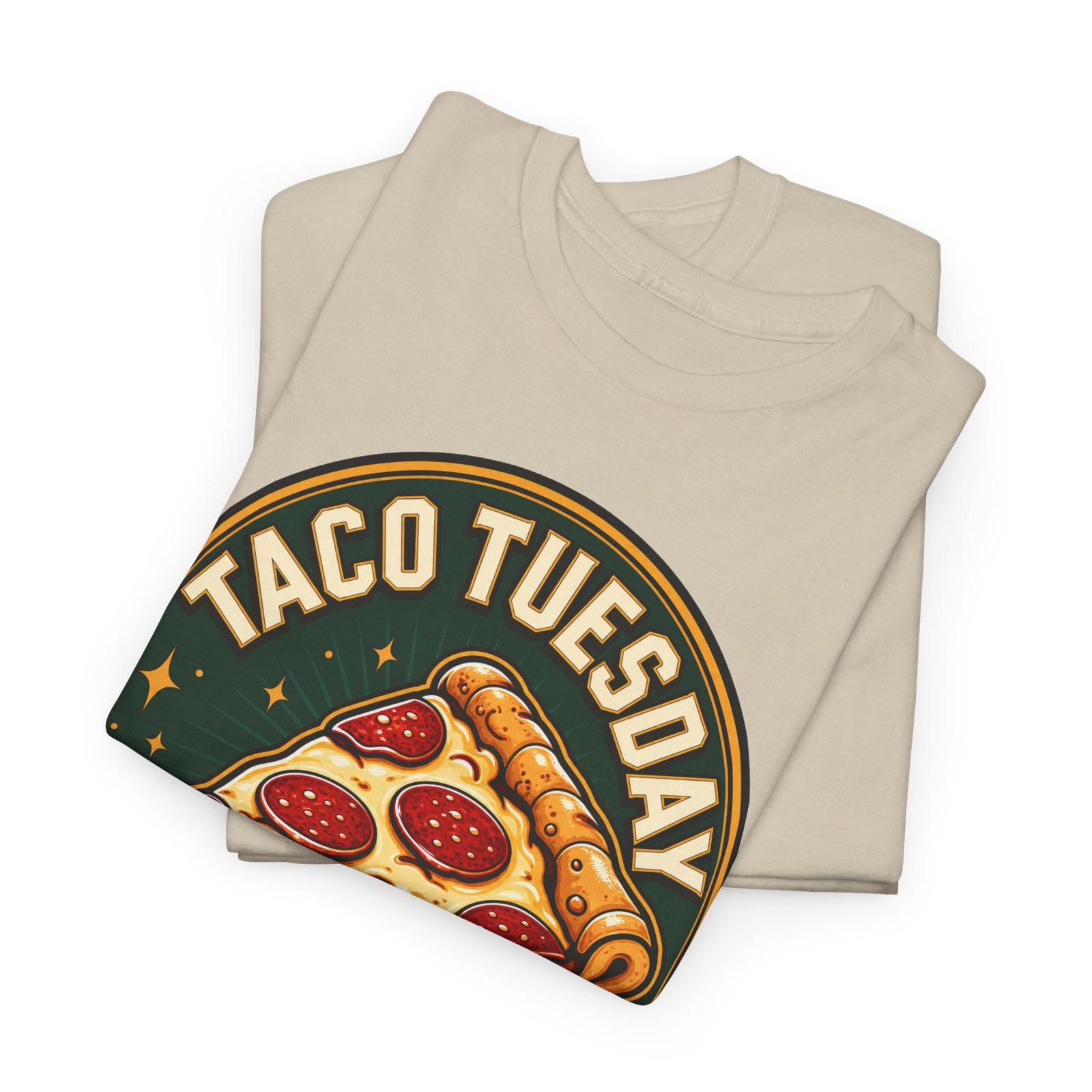 Taco Tuesday - Unisex T-Shirt – Funny Pizza - Food Lovers - Culinary Rebels - Image 3