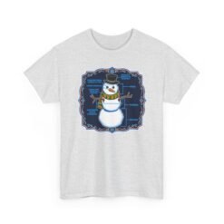 Snowman Anatomy - Unisex T-Shirt – Funny Christmas - Winter Science Diagram Tee - Image 10
