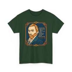 Vincent van Gogh Inspirational Quote – Unisex T-Shirt – Great Things Take Time - Image 25