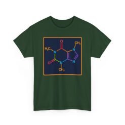 Caffeine Molecule - Unisex T-Shirt – Fuel Your Brain in Style - Image 14