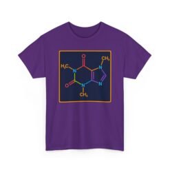 Caffeine Molecule - Unisex T-Shirt – Fuel Your Brain in Style - Image 19