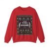 Table Tennis Ugly Christmas Sweatshirt – Serve Up the Holiday Spirit