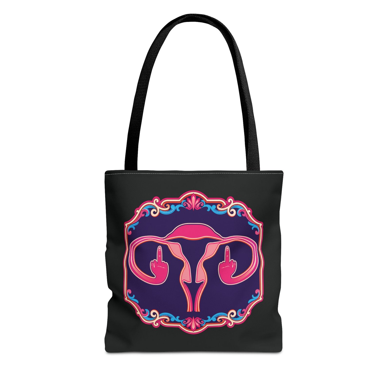 Ovaries with Middle Fingers - Tote Bag – Funny Anatomy