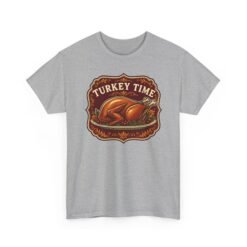 Turkey Time - Unisex T-Shirt – Funny Thanksgiving Turkey - Image 20