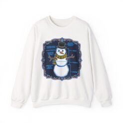 Snowman Anatomy - Unisex Sweatshirt – Funny Christmas - Science Diagram