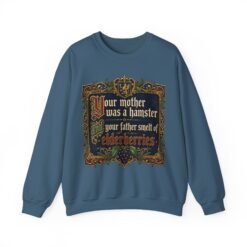 Your Mother Was a Hamster - Sweatshirt – Monty Python Holy Grail Humor - Image 21