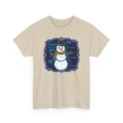 Snowman Anatomy - Unisex T-Shirt – Funny Christmas - Winter Science Diagram Tee - Image 11