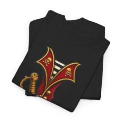 Pirate - Unisex T-Shirt – Funny Easy Halloween Buccaneer Costume - Image 3
