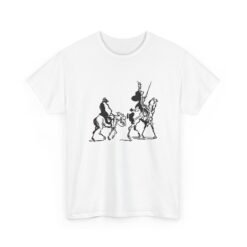Don Quixote - Unisex T-Shirt – Cervantes Windmill - Classic Literature - Image 13