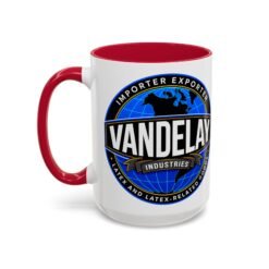 Vandelay Industries - Color Accent Mug – Seinfeld Inspired - George Costanza - Image 44
