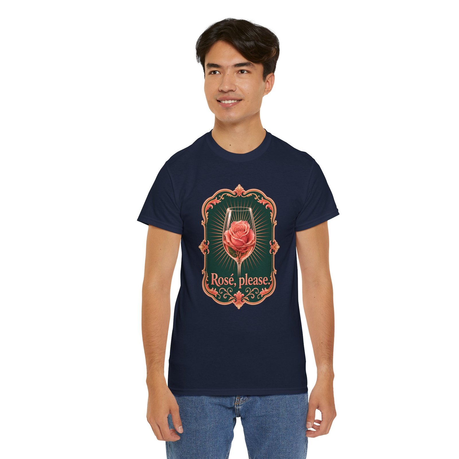 Rosé, Please - Unisex T-Shirt – Chic Wine Lover - Image 12
