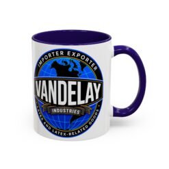 Vandelay Industries - Color Accent Mug – Seinfeld Inspired - George Costanza - Image 3
