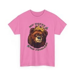 Mo' Honey Mo' Problems - Unisex T-Shirt – Funny Crowned Bear - Honey Pun - Image 21