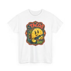Tacos To Go - Unisex T-Shirt – Cute Kawaii Running Taco - Funny Foodie Tee - Image 19