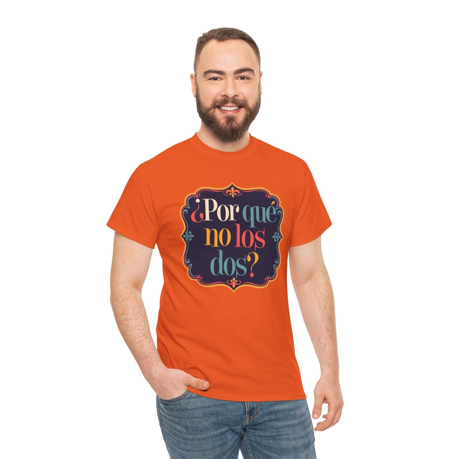 ¿Por Qué No Los Dos? - Unisex T-Shirt – Funny Why Not Both - Bilingual Food Meme - Image 7