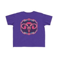 Middle Finger Ovaries - Toddler T-Shirt – Funny Anatomy - Tiny Rebel - Image 6