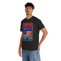These Colors Don't Run - Unisex T-Shirt – Patriotic -American Flag - Image 9