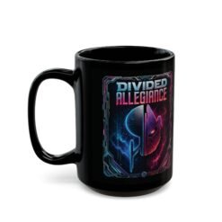 Divided Allegiance - Black Mug – One Mug, Two Galaxies - Sci-Fi - Image 7