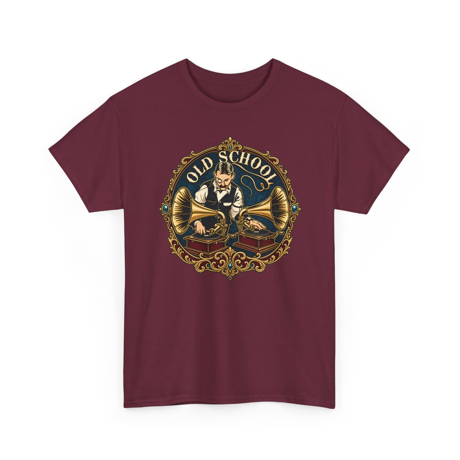 Old School DJ - Unisex T-Shirt – Spin It Like It’s 1899 - Image 12