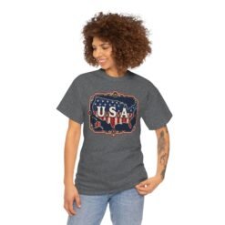 U.S.A. - Unisex T-Shirt – Patriotic - United States Map - Image 5